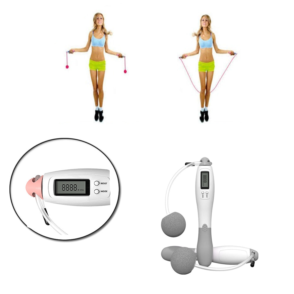 Home Gym Full Body Exerciser - Electronic Jump Skip Rope for any one by VistaShops